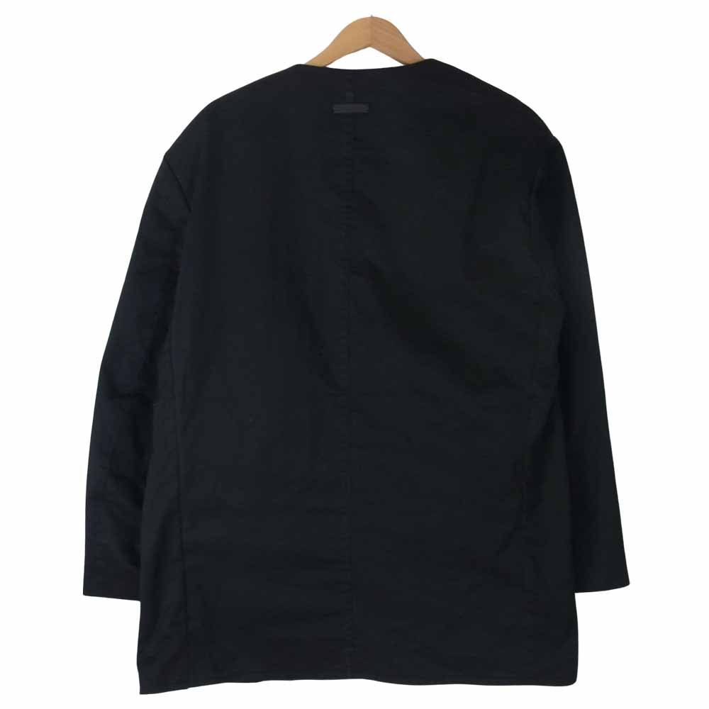 FEAR OF GOD フィアオブゴッド 21SS 9 FG30 009MTW SEVENTH COLLECTION ONE BUTTON JACKET ノーカラー 1ボタン ジャケット ブラック系 XL【中古】