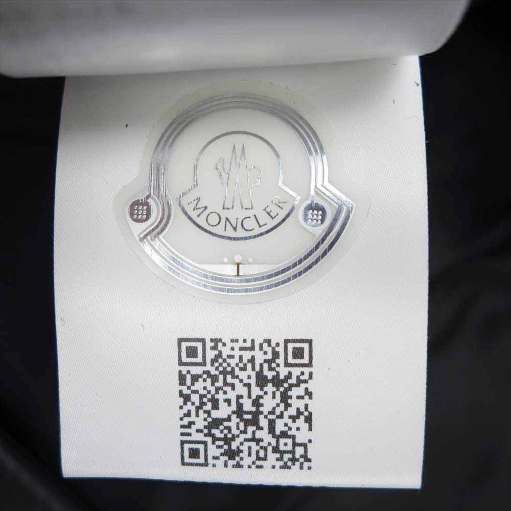 MONCLER モンクレール Lewis Leathers ルイスレザー Fragment Hiroshi Fujiwara フラグメント 21AW DWAYNE CYCLONE ドウェイン サイクロン ホースハイド ダブルライダース ブラック系 42【新古品】【未使用】【中古】