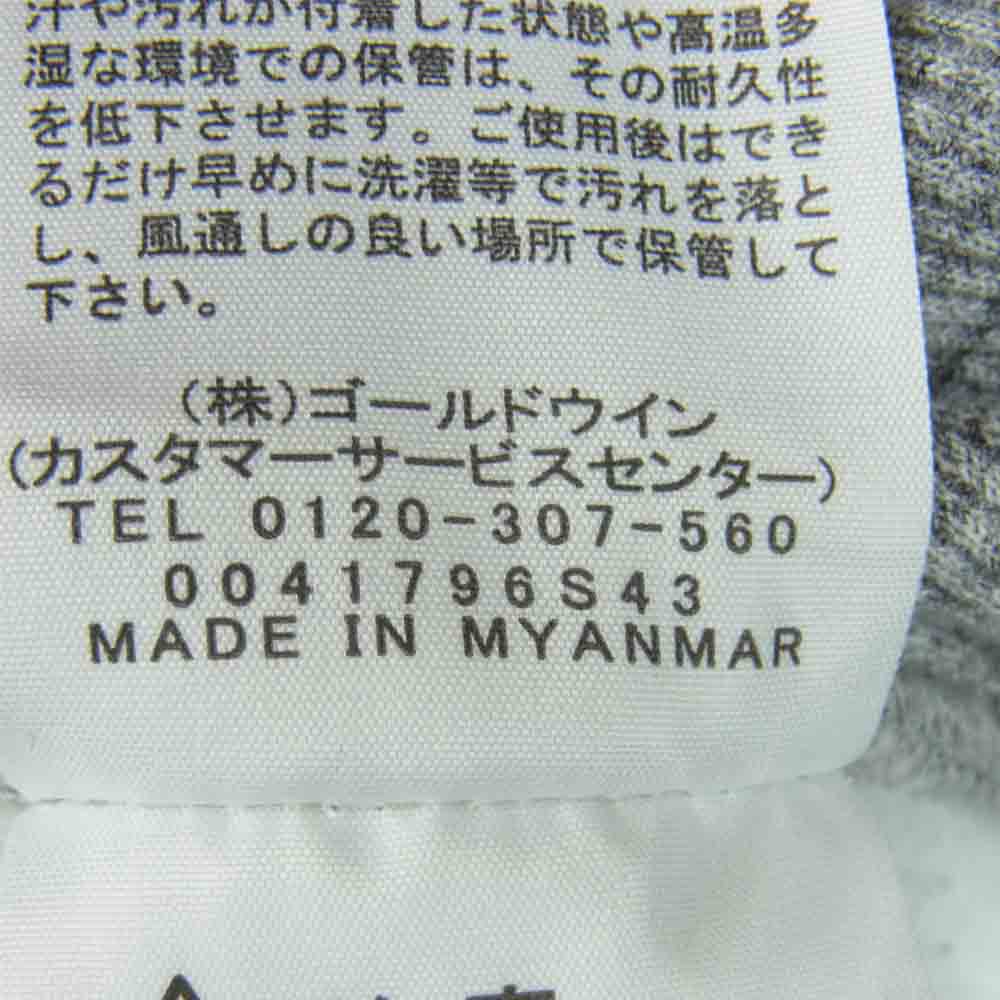 THE NORTH FACE ノースフェイス NT62041 国内正規品 Square Logo Crew スクエアロゴ クルーネック スウェット グレー系 M【中古】