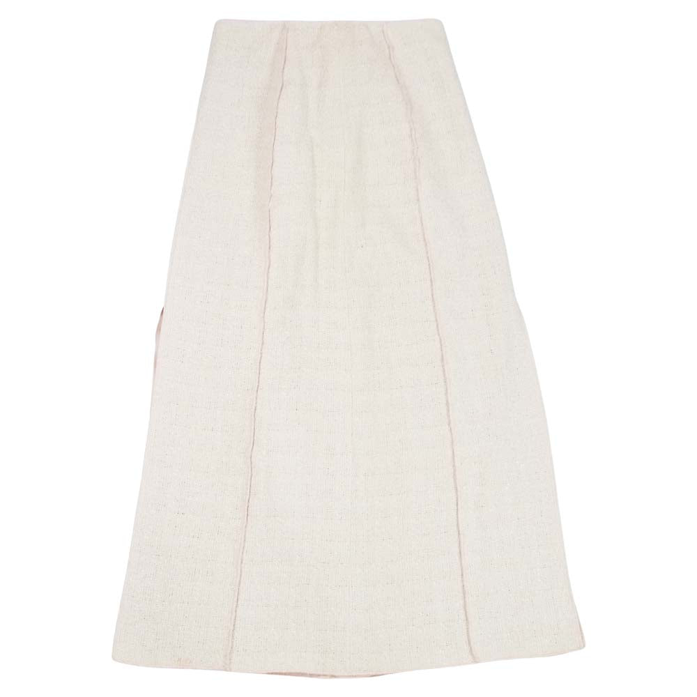 CHANEL シャネル P13219W02504 国内正規品 99P 仏製 ツイード CC刺繍 チェーン セットアップ ライトピンク系 38【中古】