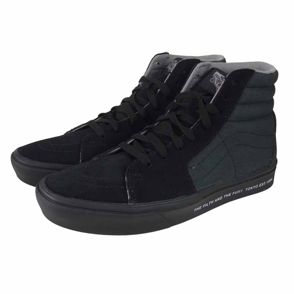 NEIGHBORHOOD ネイバーフッド × VANS ヴァンズ NHVN . COMFYCUSH . SK8-HI / CL-SHOES ブラック系 25.5cm【新古品】【未使用】【中古】