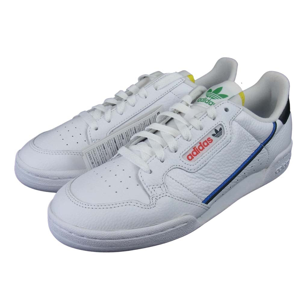 adidas アディダス FY2365 CONTINENTAL80 コンチネンタル80 スニーカー ホワイト系 27cm 【美品】【中古】