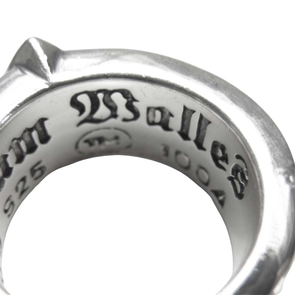 William Walles ウィリアムウォレス シールドクロス スティングレー シルバー リング シルバー系 19号程度【中古】