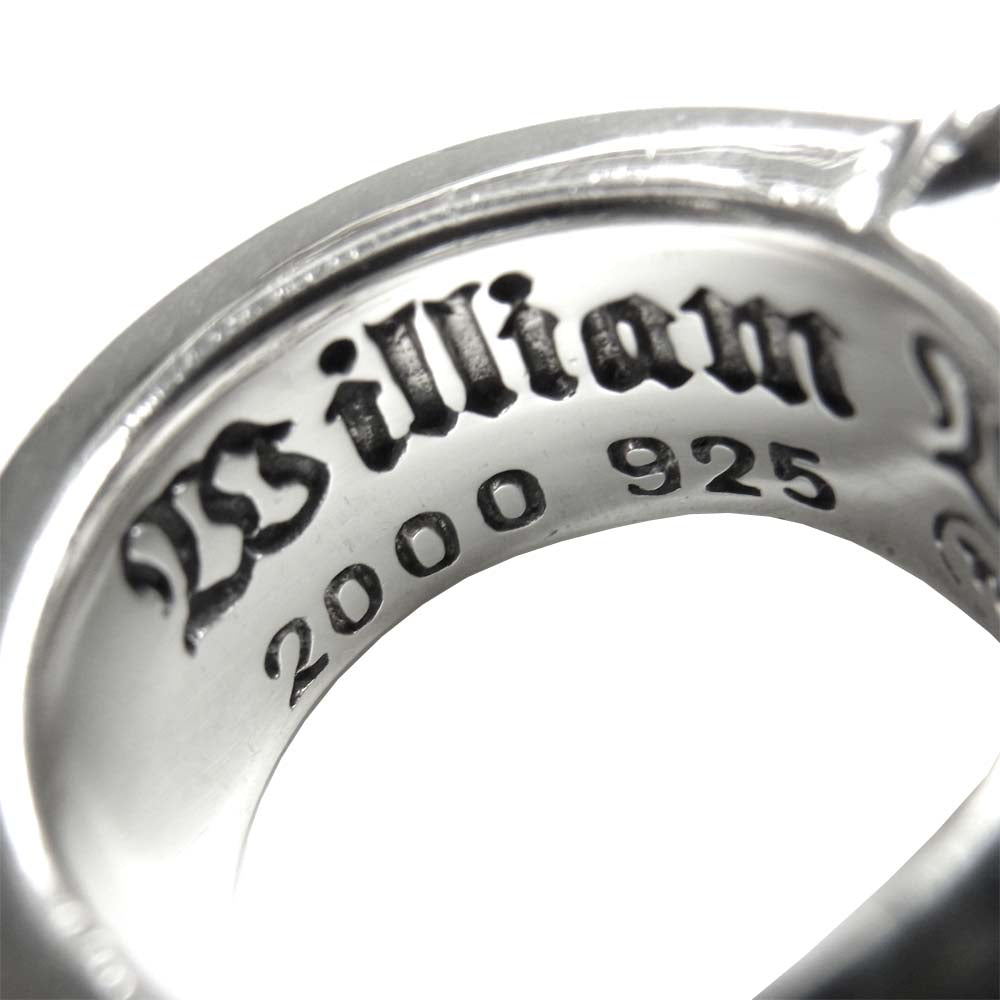 William Walles ウィリアムウォレス シールドクロス スティングレー シルバー リング シルバー系 19号程度【中古】