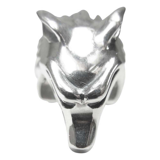 ウルフマンBRS WO-R-027 ウォーウルフ リング シルバー系 17号程度【中古】