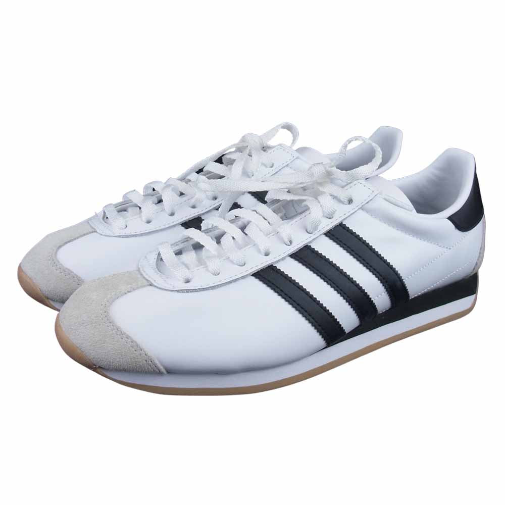 adidas アディダス FV1223 オリジナルス カントリー OG 金ベロ スニーカー ホワイト系 28cm 【美品】【中古】