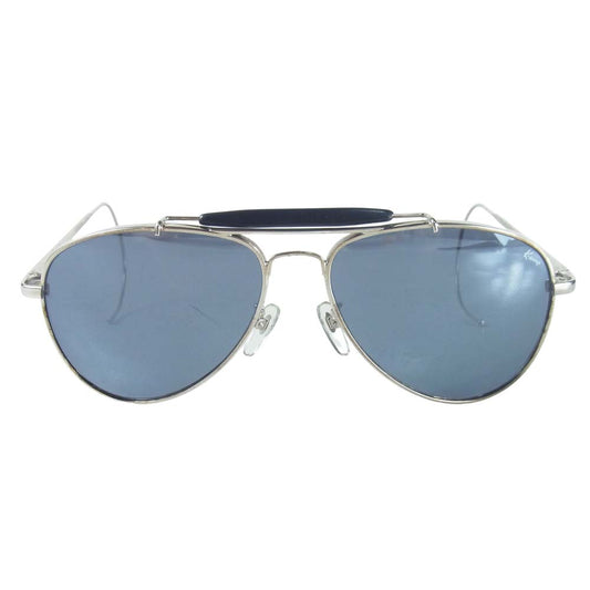 TENDERLOIN テンダーロイン T-CHOPPER ティアドロップ サングラス アイウェア シルバー×ブラック【中古】