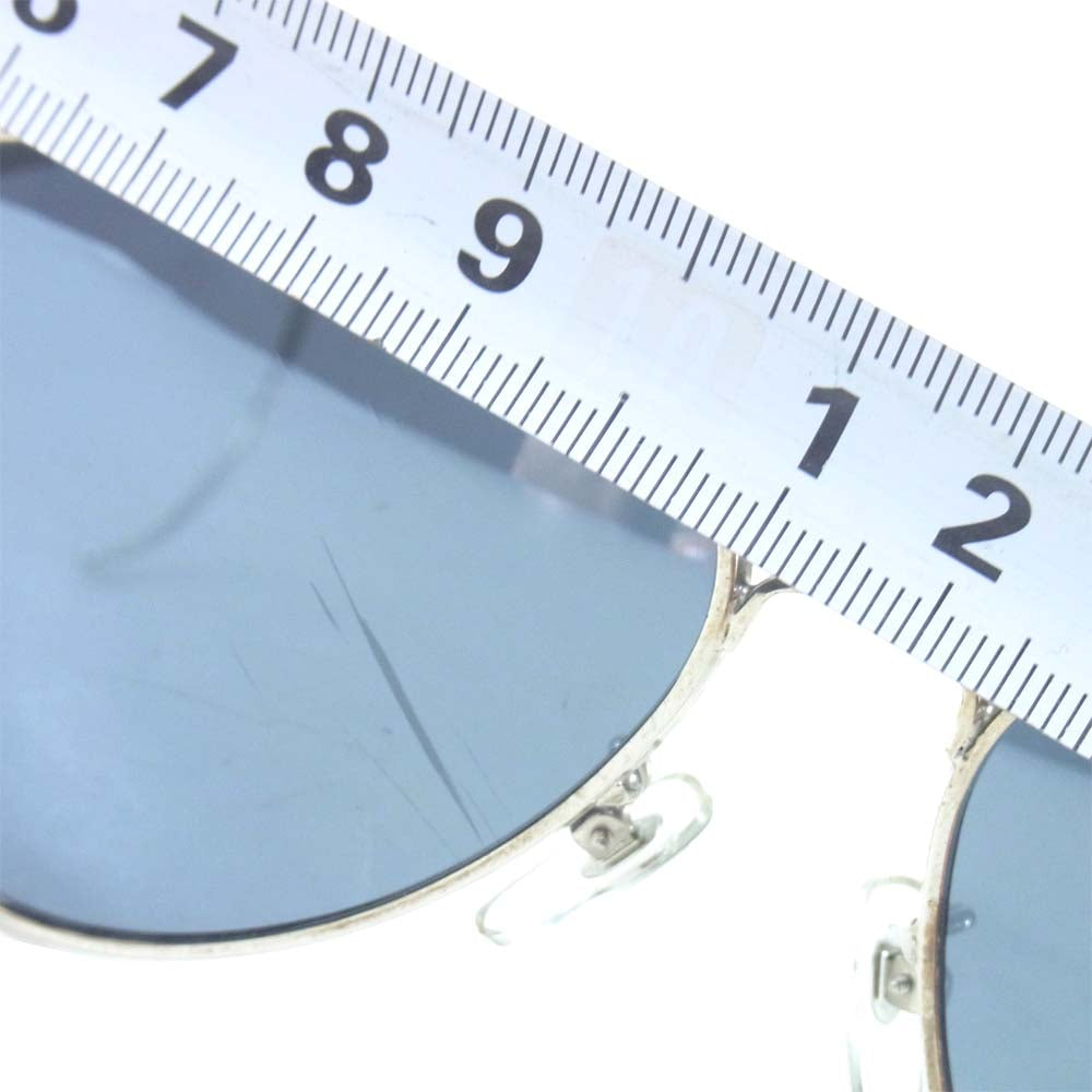 TENDERLOIN テンダーロイン T-CHOPPER ティアドロップ サングラス アイウェア シルバー×ブラック【中古】