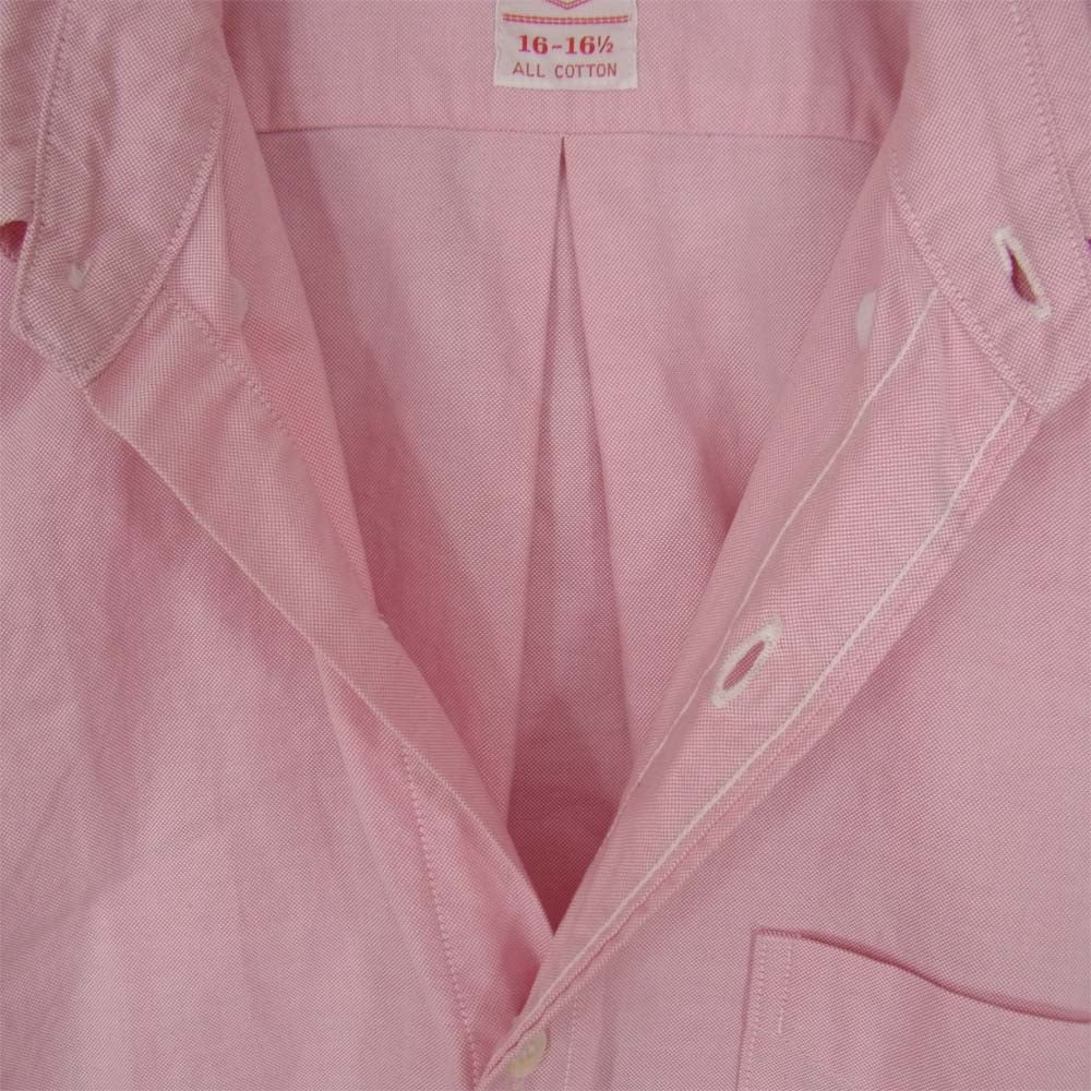 The REAL McCOY'S ザリアルマッコイズ JOE MCCOY ジョーマッコイ オックスフォード ボタンダウン BD ピンク系 16～16 1/2【中古】