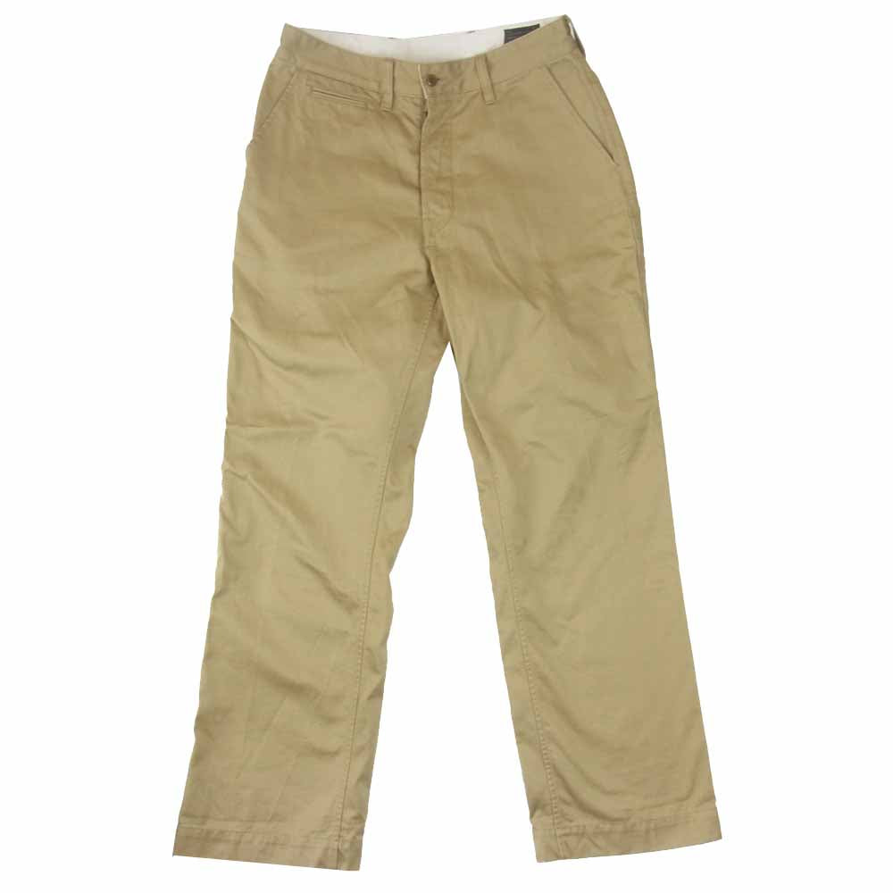トロフィークロージング 40 Civilian Trousers シビリアントラウザース ミリタリー チノ ベージュ系 32【中古】
