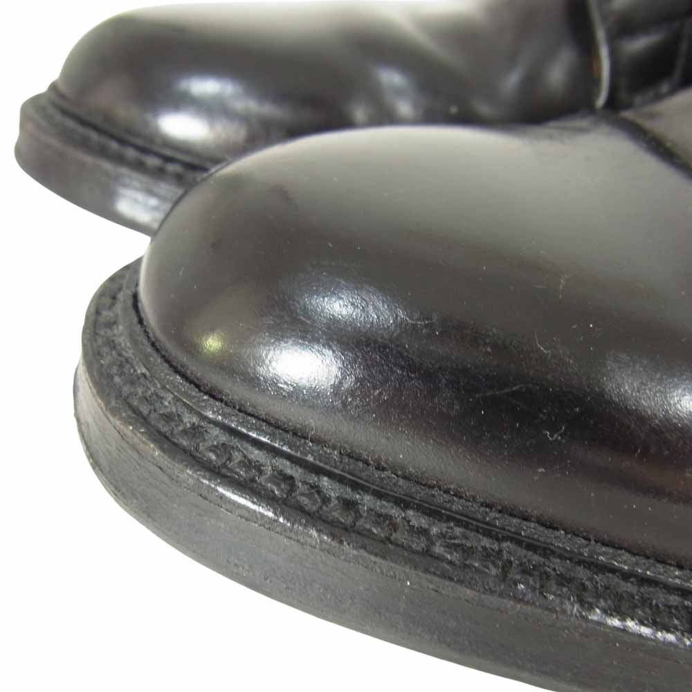 ALDEN オールデン 9901 Shell Cordovan Plain toe シェルコードバン プレーントゥ ブラック系 8D【中古】