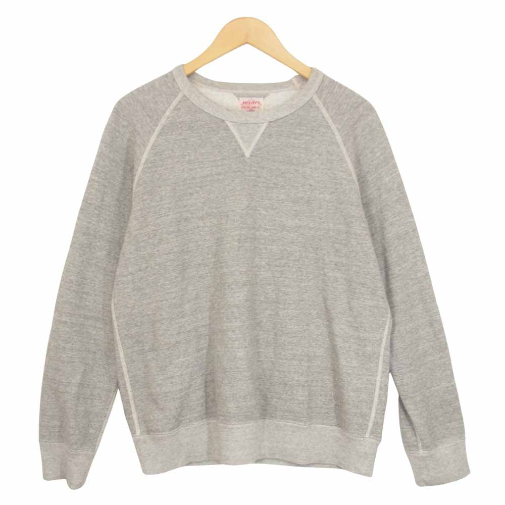 The REAL McCOY'S ザリアルマッコイズ 両V SOLID 無地 グレー系 L【中古】