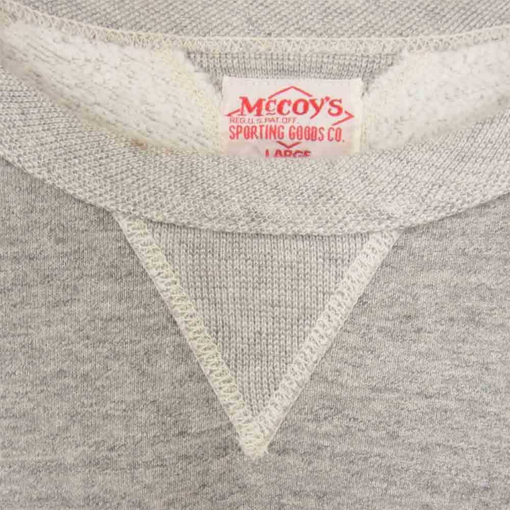 The REAL McCOY'S ザリアルマッコイズ 両V SOLID 無地 グレー系 L【中古】