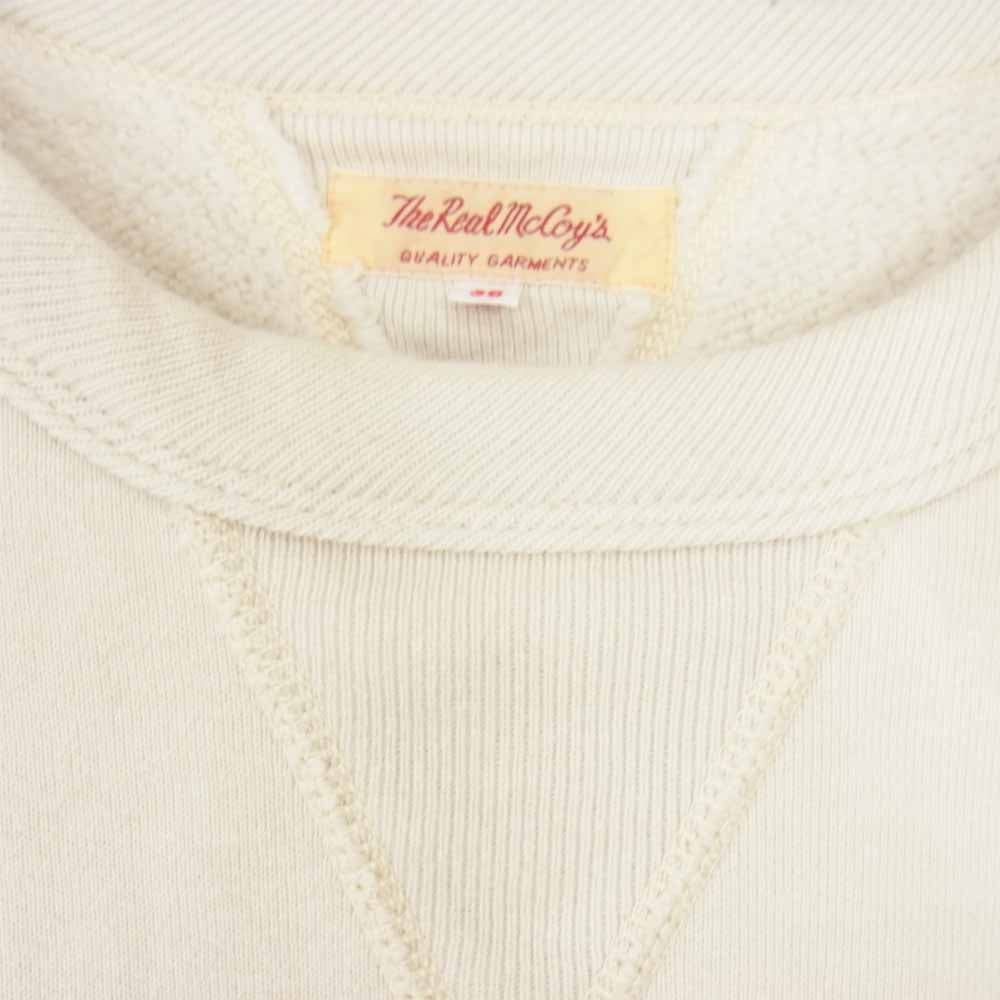 The REAL McCOY'S ザリアルマッコイズ 両V 汗止め オフホワイト系 M【中古】