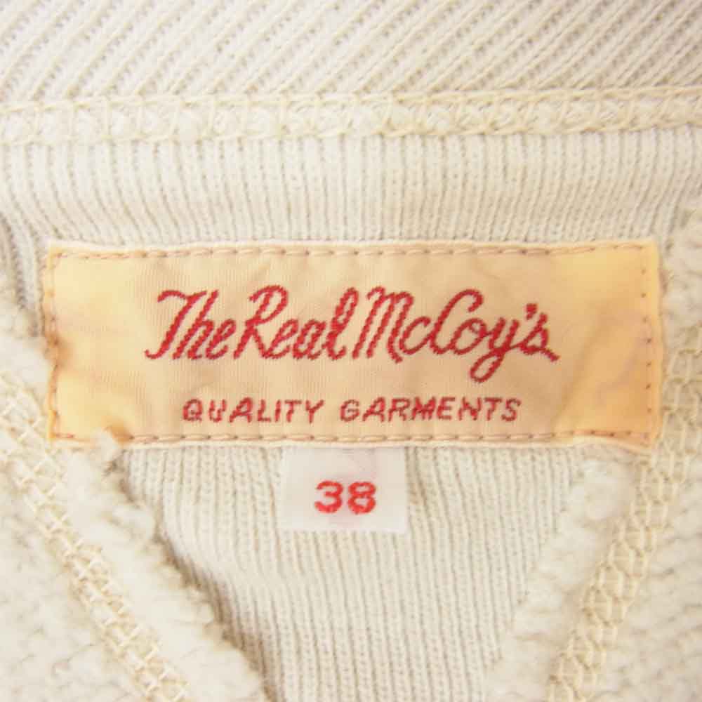 The REAL McCOY'S ザリアルマッコイズ 両V 汗止め オフホワイト系 M【中古】