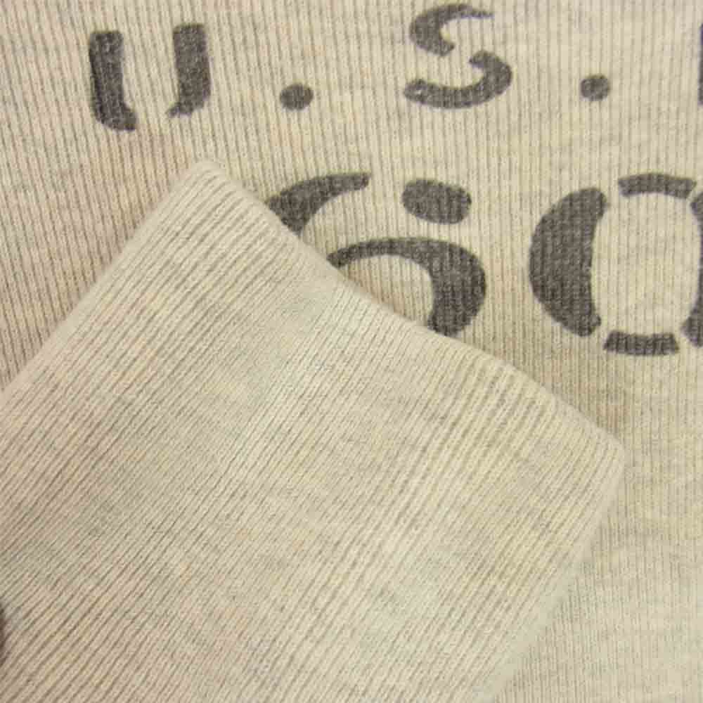 The REAL McCOY'S ザリアルマッコイズ USN WINTER N-1 アンダーシャツ U.S.N.60 L/S Tシャツ オフホワイト系 L【美品】【中古】