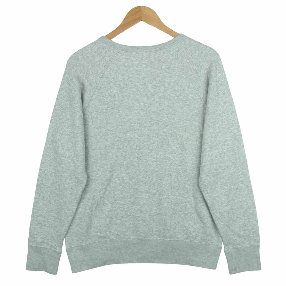 ユニバーサルプロダクツ コットン クルーネック スウェット トレーナー 日本製 グレー系 3【中古】