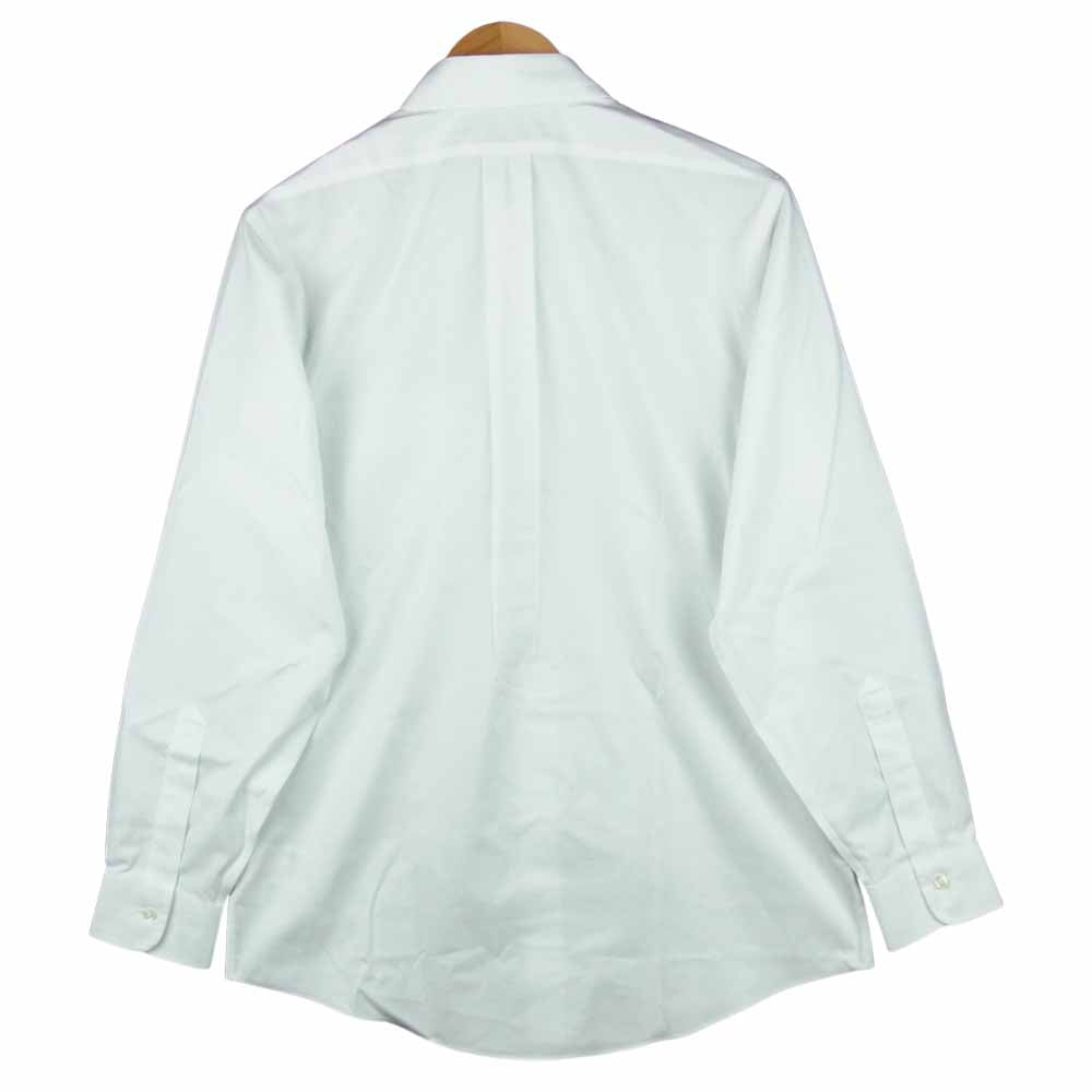 Brooks Brothers ブルックスブラザーズ AMERICAN SUPIMA COTTON SHIRT スーピマ コットン オックスフォード 長袖 シャツ ホワイト系 15【極上美品】【中古】