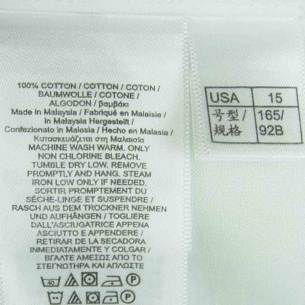 Brooks Brothers ブルックスブラザーズ AMERICAN SUPIMA COTTON SHIRT スーピマ コットン オックスフォード 長袖 シャツ ホワイト系 15【極上美品】【中古】