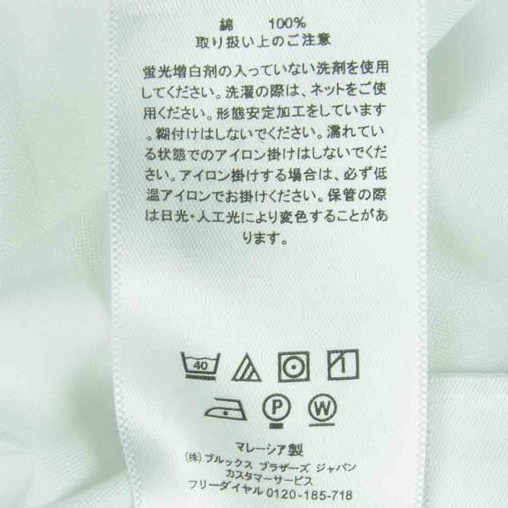 Brooks Brothers ブルックスブラザーズ AMERICAN SUPIMA COTTON SHIRT スーピマ コットン オックスフォード 長袖 シャツ ホワイト系 15【極上美品】【中古】