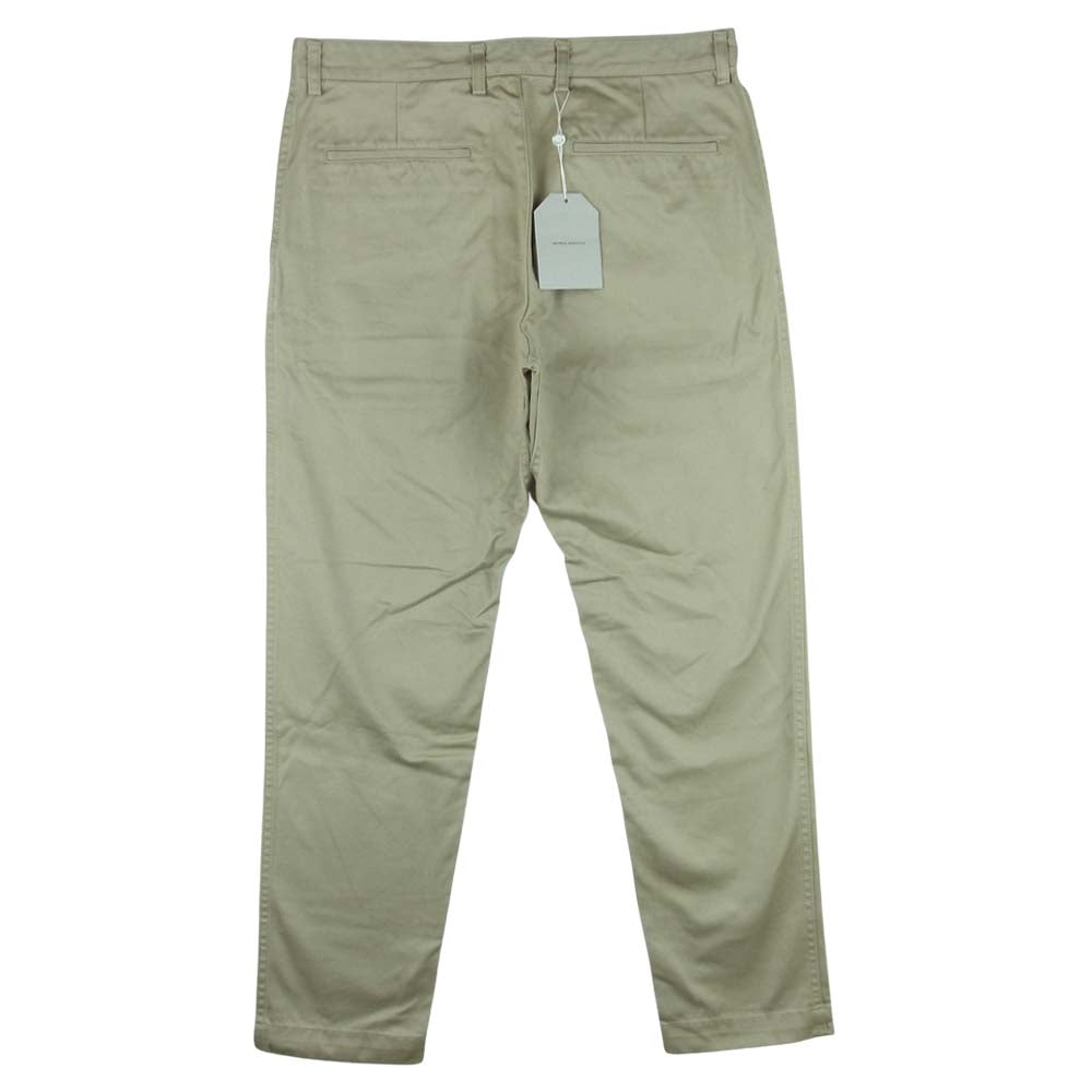 ユニバーサルプロダクツ 143-60505 ORIGINAL TAPERED CHINO TROUSERS テーパード チノ トラウザー パンツ ベージュ系 2【新古品】【未使用】【中古】