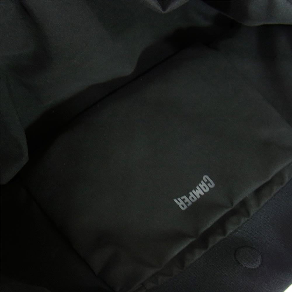 カンペール ボンディング地 トートバッグ ブラック系【美品】【中古】