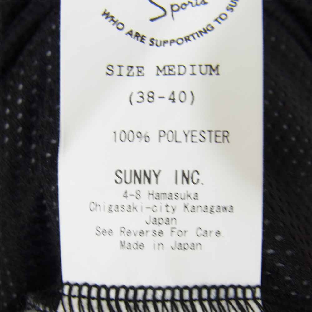 SUNNY SPORTS サニースポーツ フリース プルオーバー ブラック系 M【美品】【中古】