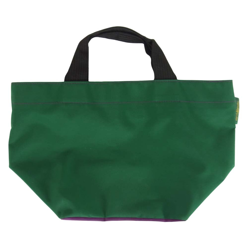 Herve Chapelier エルベ・シャプリエ 1027N ナイロン舟型トートM グリーン系【中古】