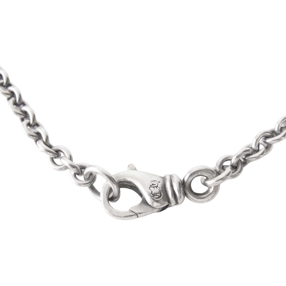 CHROME HEARTS クロムハーツ（原本無） 国内取扱店購入証明書付属 NE CHAIN 20inch NE チェーン 20インチ シルバー系【中古】