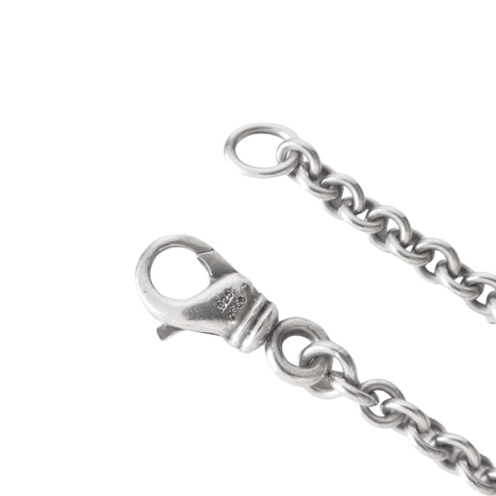 CHROME HEARTS クロムハーツ（原本無） 国内取扱店購入証明書付属 NE CHAIN 20inch NE チェーン 20インチ シルバー系【中古】
