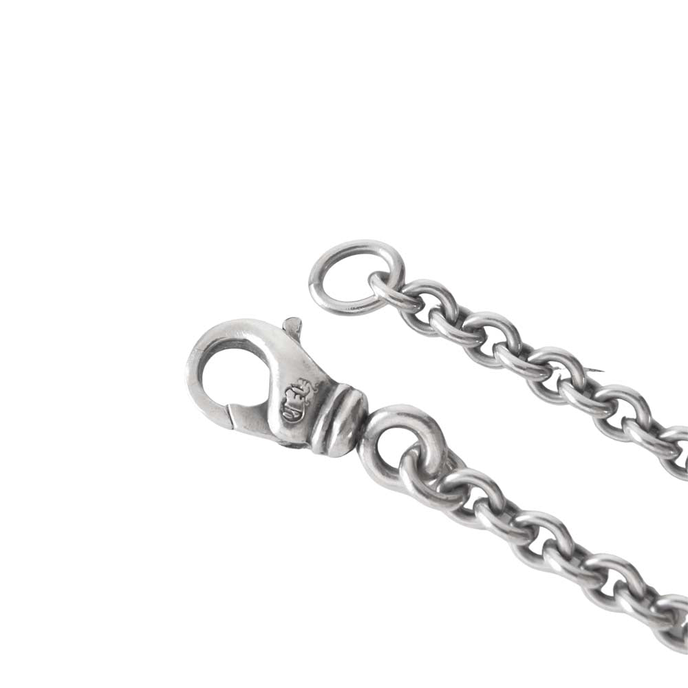 CHROME HEARTS クロムハーツ（原本無） 国内取扱店購入証明書付属 NE CHAIN 20inch NE チェーン 20インチ シルバー系【中古】