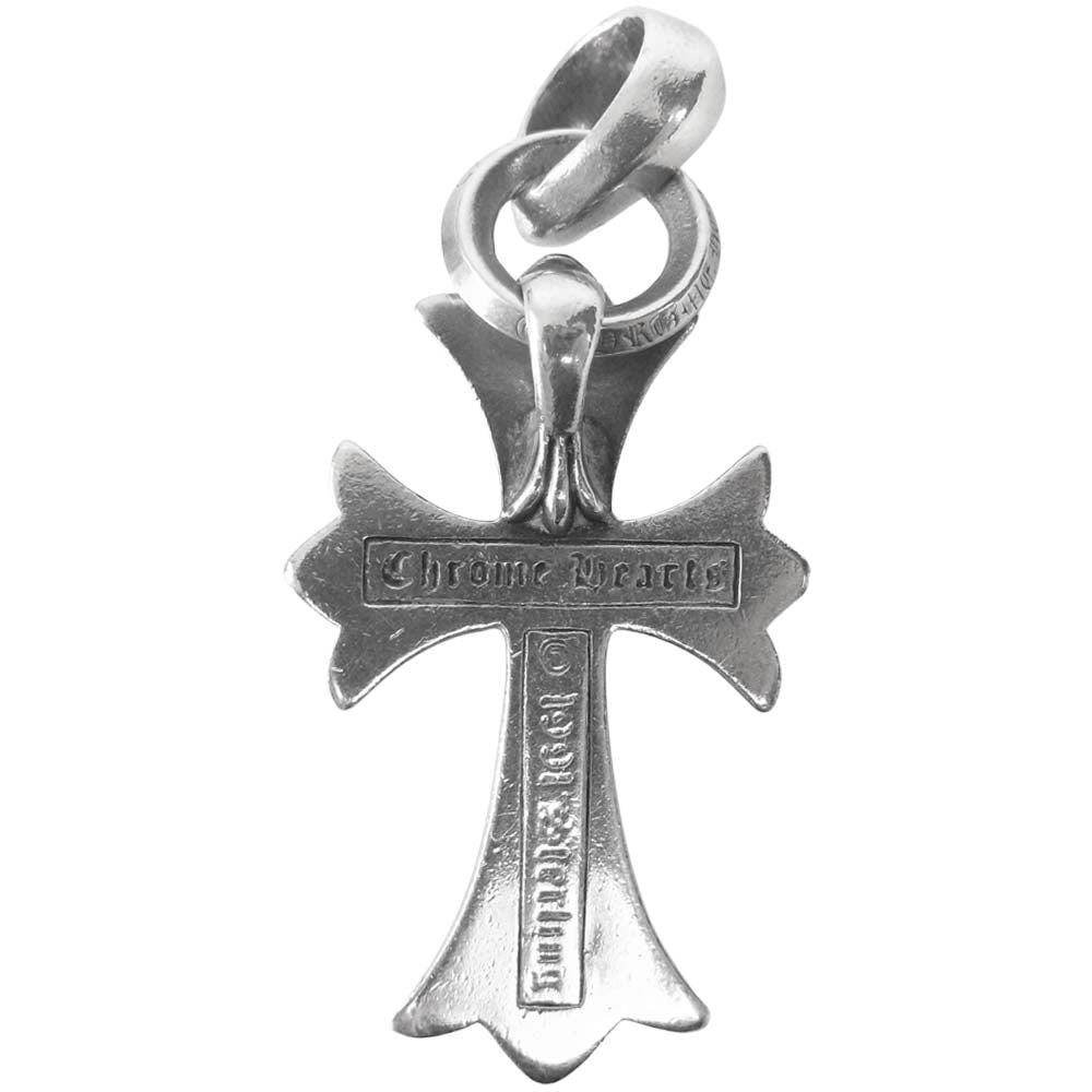 CHROME HEARTS クロムハーツ（原本無） 国内取扱店購入証明書付属 CH CRS SML W BALE スモール CH クロス W/ベイル シルバー系【中古】