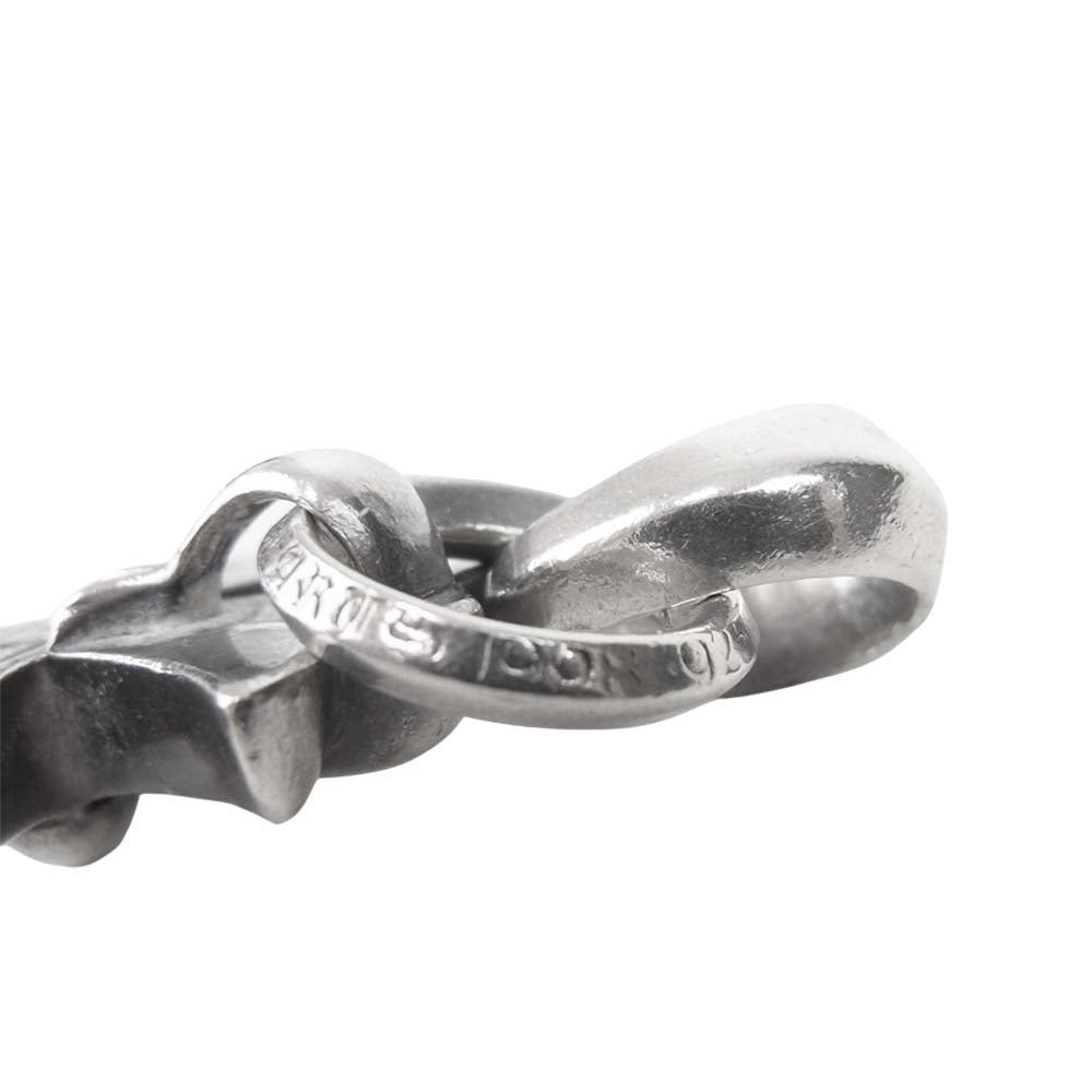 CHROME HEARTS クロムハーツ（原本無） 国内取扱店購入証明書付属 CH CRS SML W BALE スモール CH クロス W/ベイル シルバー系【中古】