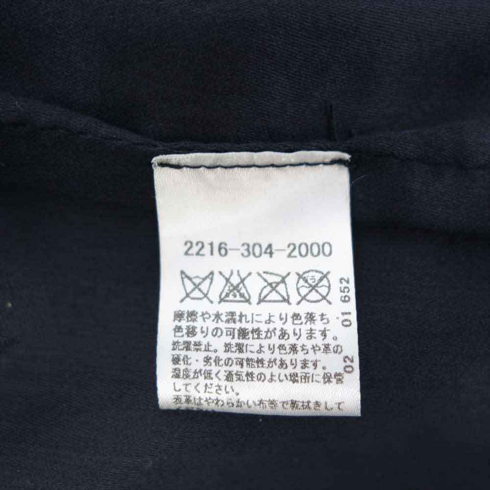 CHROME HEARTS クロムハーツ（原本有） CLASSIC 2B DSTRY デストロイ レザー ベスト ブラック系 S【中古】