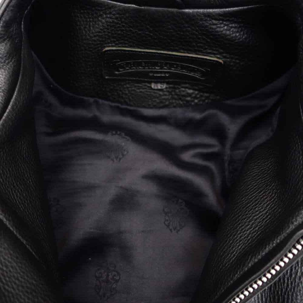 CHROME HEARTS クロムハーツ（原本有） RACING2 レーシング2 ダガージップ シングル ライダース ジャケット  ブラック系 XS【中古】