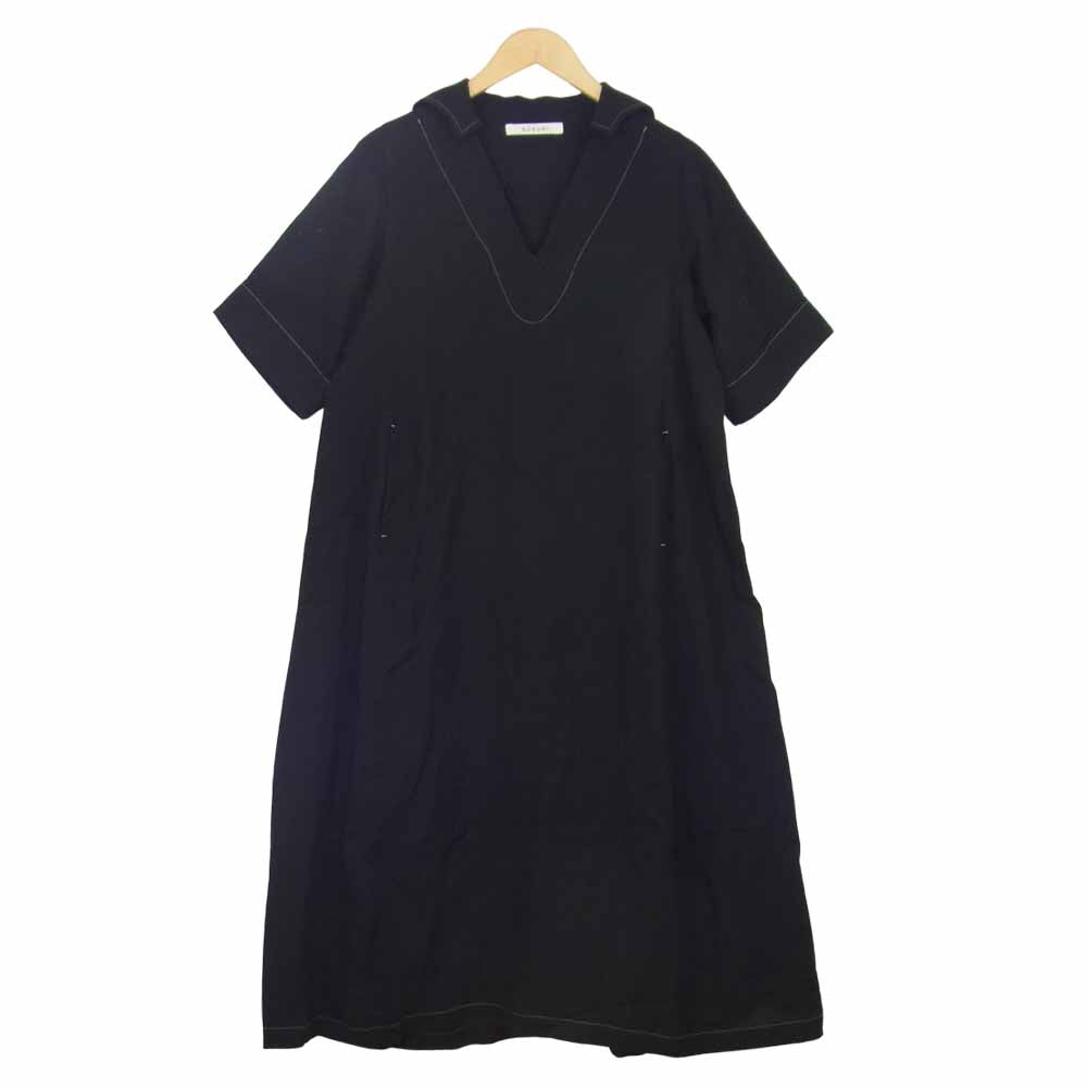 ススリ 21SS 21-214 クルーズ ドレス  ブラック系 1【美品】【中古】
