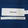 GRAPHPAPER グラフペーパー 21SS GM211-50122 Fine Wool Tropical York Short Sleeve S/S Shirt ファインウール トロピカル シャツ ブルー系 F【美品】【中古】