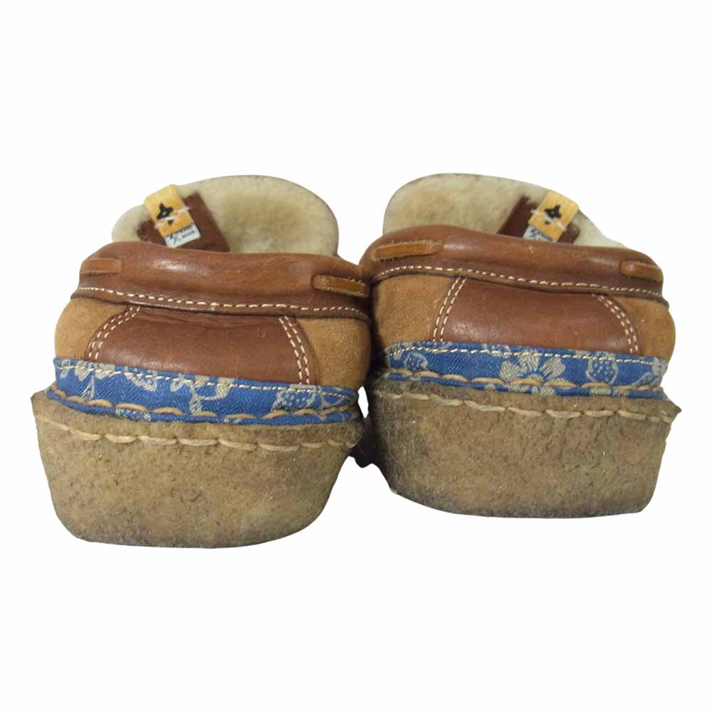 VISVIM ビズビム 13AW 113402002008 ISLAND LAKE SLIPPERS FOLK ブラウン系 US11【中古】