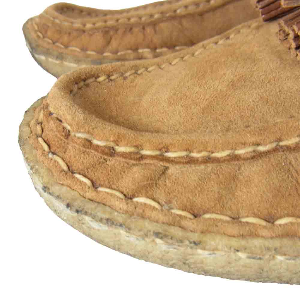 VISVIM ビズビム 13AW 113402002008 ISLAND LAKE SLIPPERS FOLK ブラウン系 US11【中古】