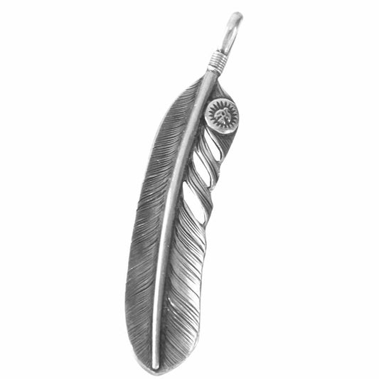 WINGROCK ウィングロック シルバー フェザー ペンダント シルバー系【中古】