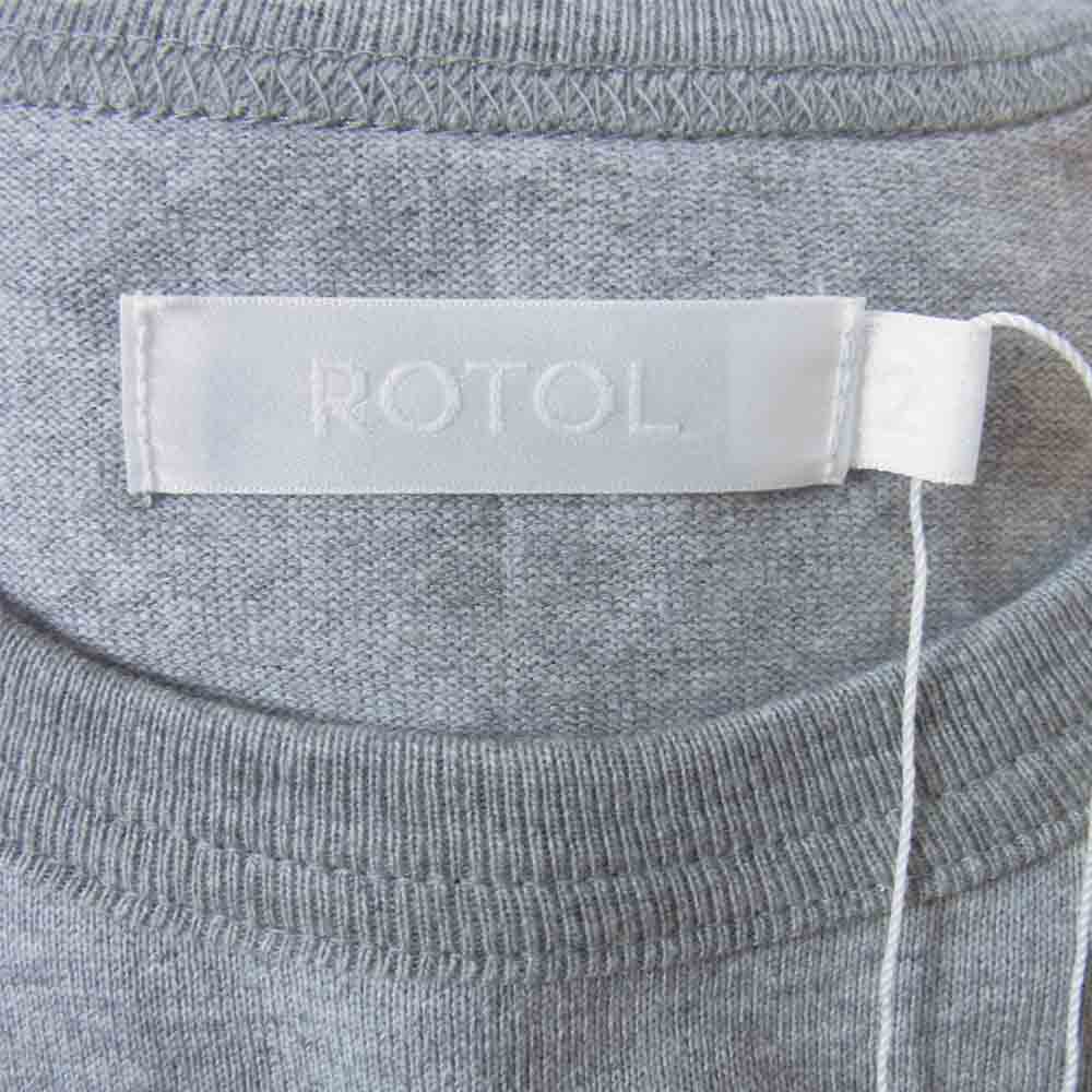 ロトル 20SS R0910HD22 SPORTS SWITCH TEE スポーツ スイッチ Tシャツ グレー系 2【新古品】【未使用】【中古】