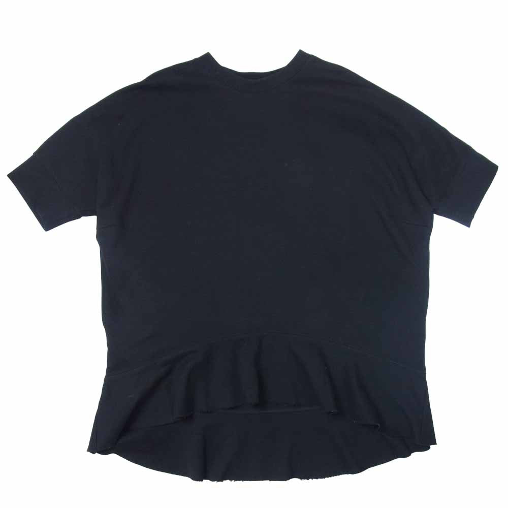 クラネ 20SS 18105-1031 PEPLUM OVER LONG TOPS ペプラム オーバー ロング トップス ブラック系 F【中古】