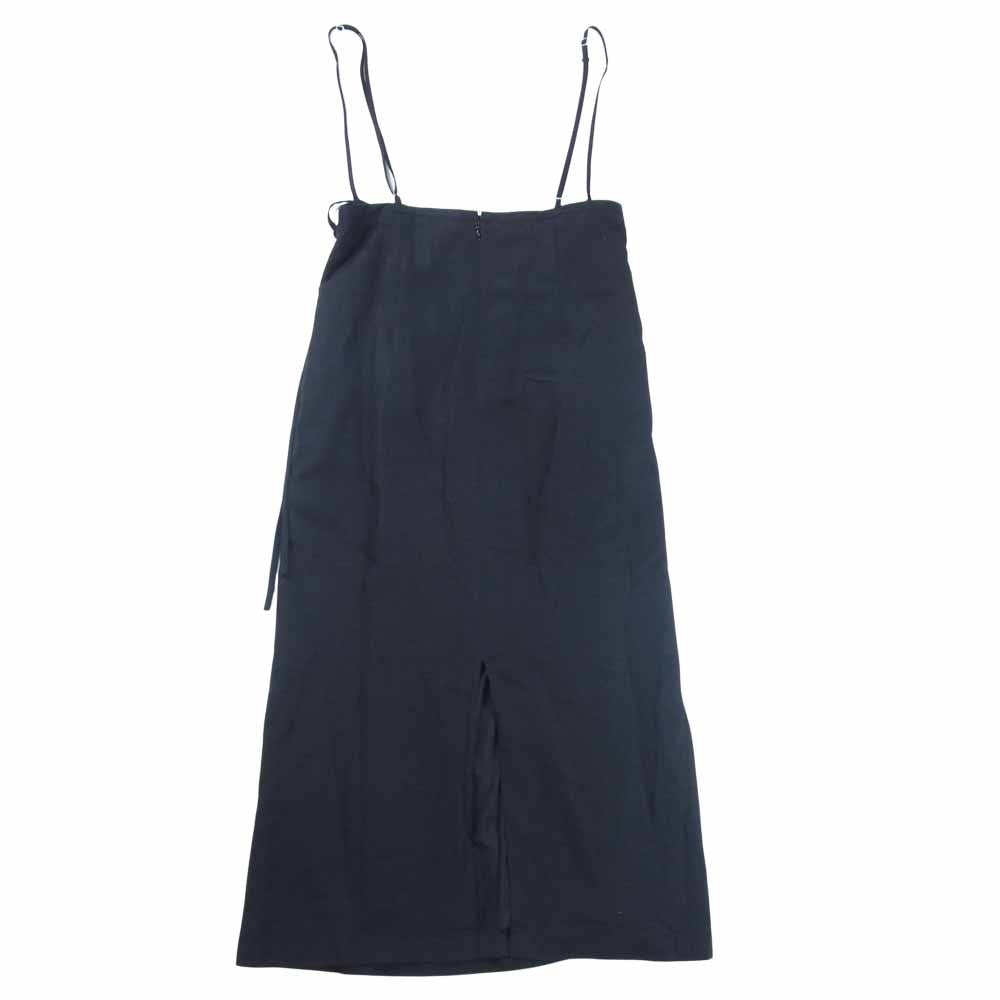 クラネ 21SS 10109-6042 STRAP DEFORM SKIRT デフォーム スカート ブラック系 2【中古】