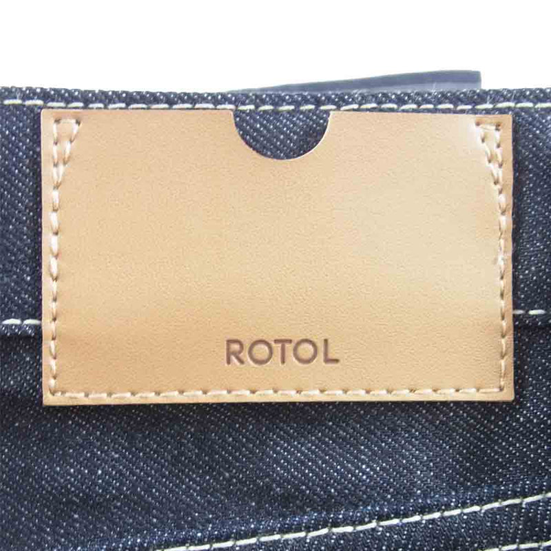 ロトル 20SS R0908TR38 SHOECUT 6POCKETS-DENIM デニムパンツ インディゴブルー系 3【新古品】【未使用】【中古】