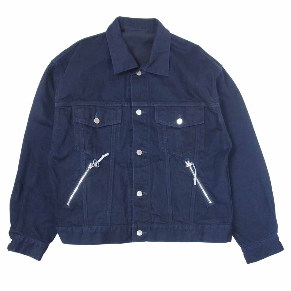 ネーム 20SS NMJK-20SS-001 DENIM TRUCKER JACKET デニム トラッカー ジャケット インディゴブルー系 1【中古】