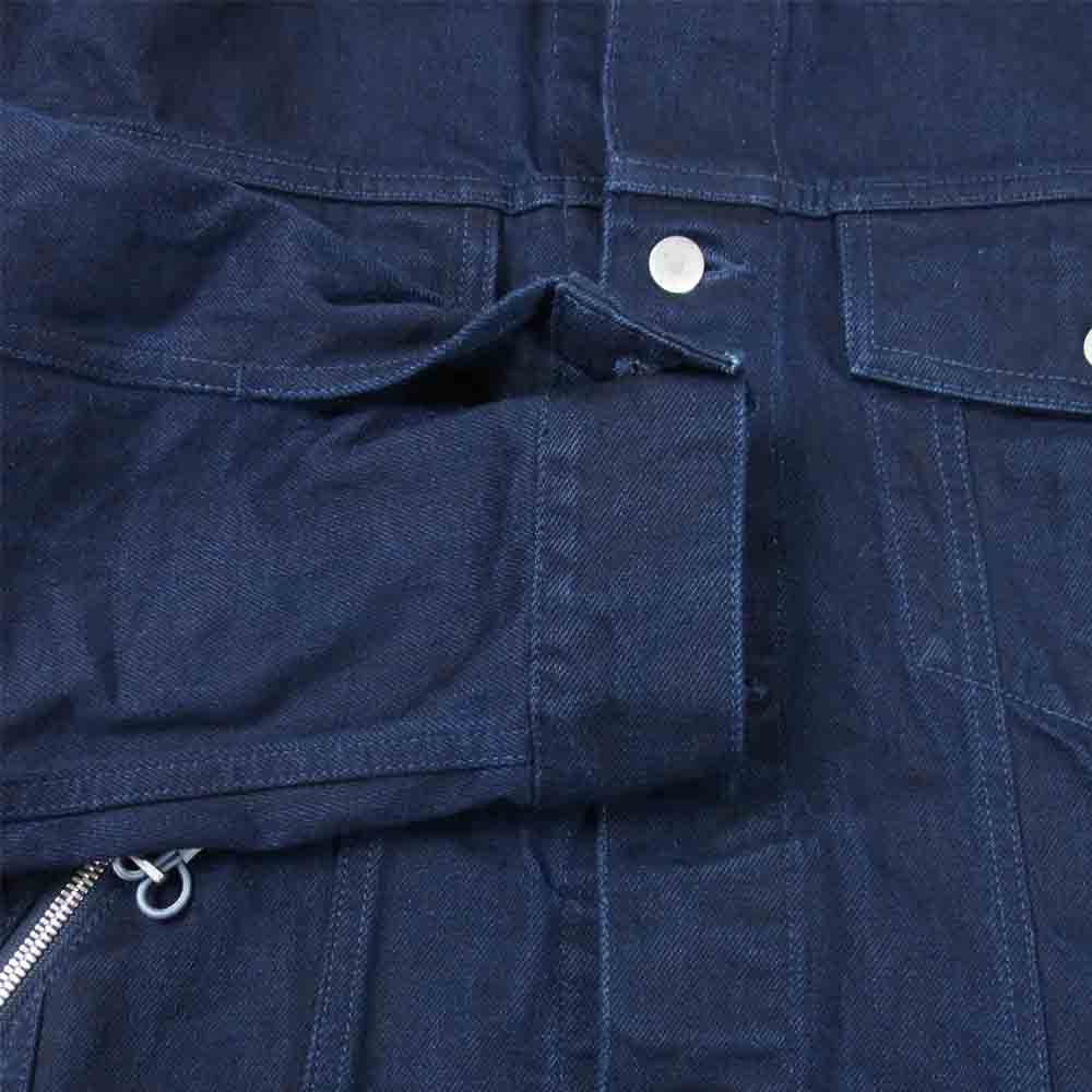 ネーム 20SS NMJK-20SS-001 DENIM TRUCKER JACKET デニム トラッカー ジャケット インディゴブルー系 1【中古】