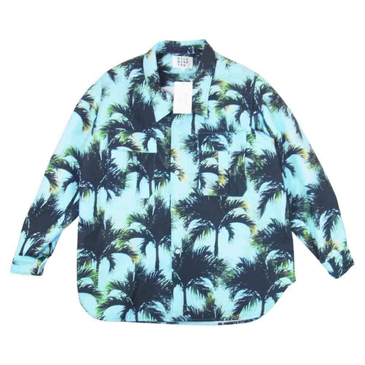 ライスナインテン 20AW SHK-PAD-MIA MIAMI VICE PADDING SHACKET マイアミ シャツジャケット ライトブルー系 1【新古品】【未使用】【中古】