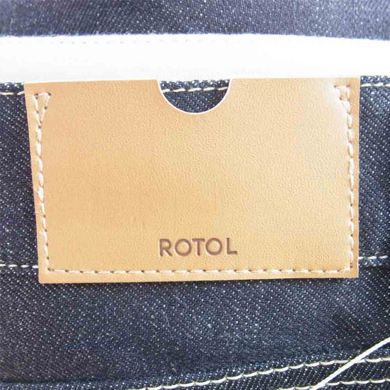 ロトル 20SS R0908TR37 DIAMOND 6POCKETS-DENIM ダイヤモンド 6ポケット デニム パンツ インディゴブルー系 2【新古品】【未使用】【中古】