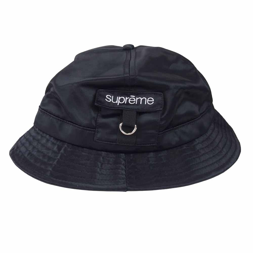 Supreme シュプリーム 20SS Cordura Pocket Bell Hat コーデュラ ポケットベル バケット ハット ブラック系 M～L【新古品】【未使用】【中古】