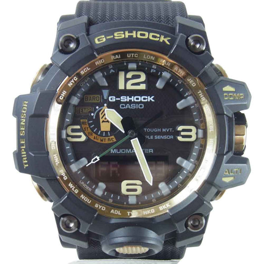 CASIO G-SHOCK カシオ ジーショック GWG-1000GB MUDMASTER マッドマスター タフソーラー ウォッチ ブラック系【新古品】【未使用】【中古】